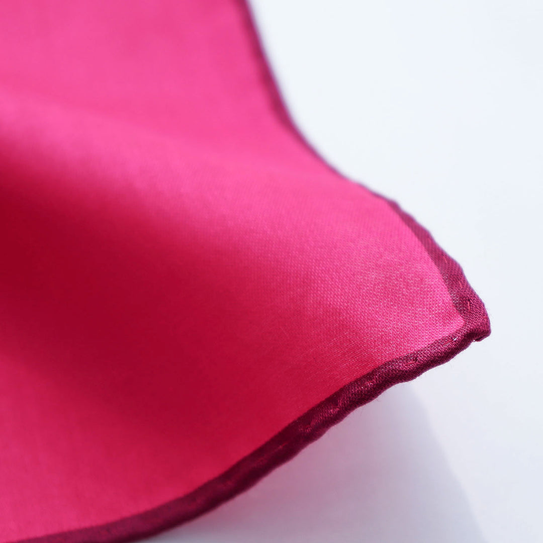 Handkerchief (Sea Island Cotton, Ruby) – CLASSICS the Small Luxury