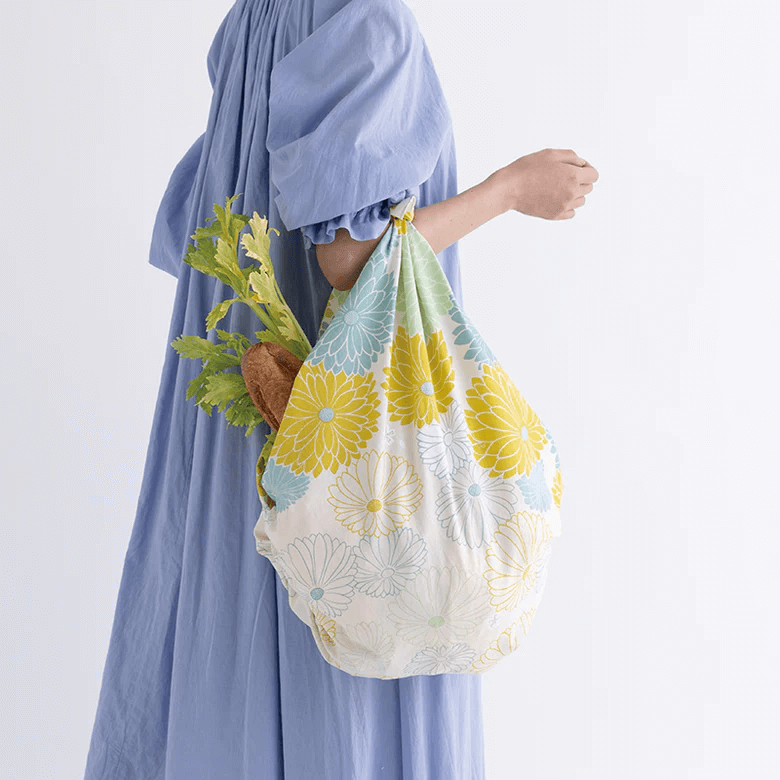 Furoshiki – Hime Musubi, Chrysanthemum (Large, 100cm)