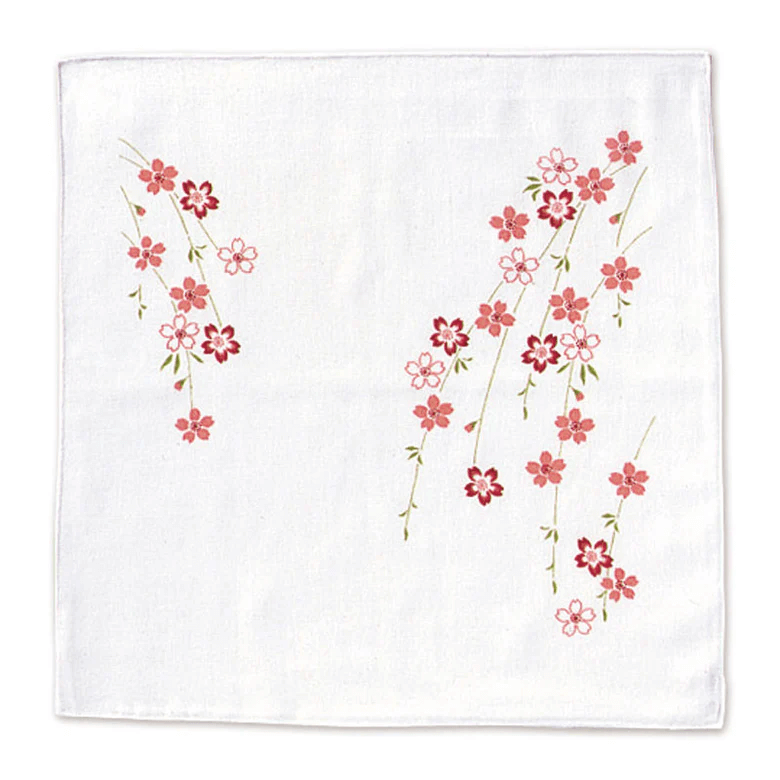 Gauze Handkerchief (Sakura)
