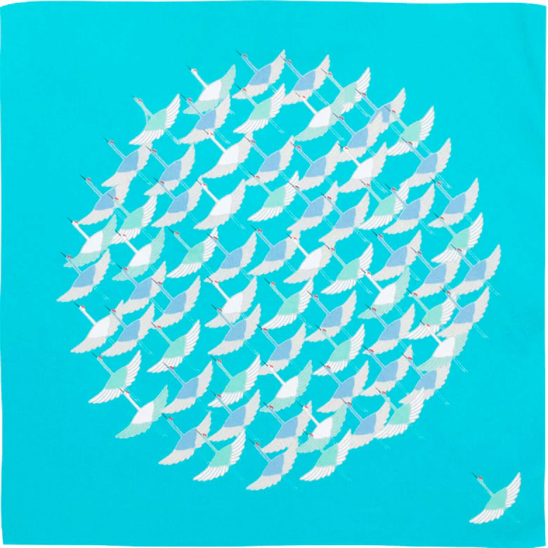 Furoshiki (Hime Musubi, Crane (S)).
