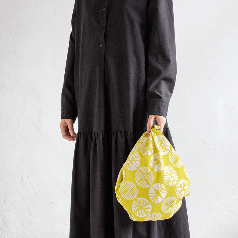 Furoshiki (Isa monyo, Reversible, Pine (M)).