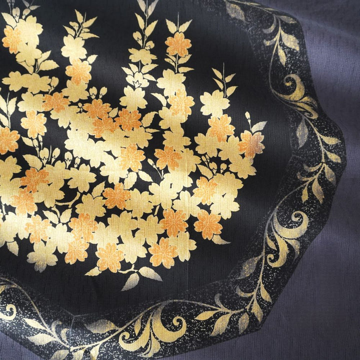 Furoshiki - Setsugekka Octagonal Tray with Cherry Blossom Pattern (Small, 58cm)