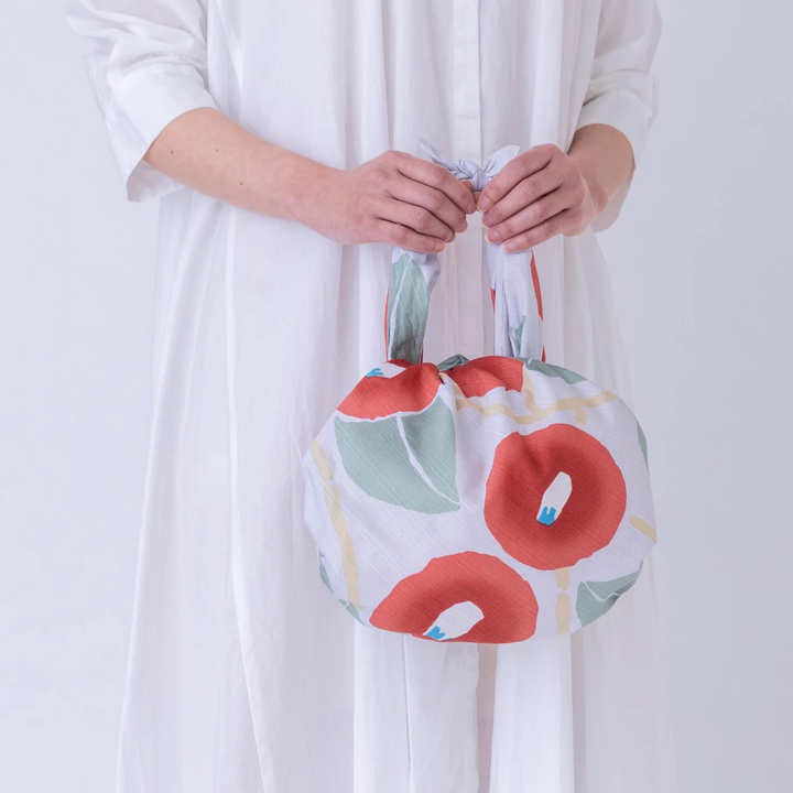 Furoshiki - Camellia by Yumeji Takehisa (Large, 90cm)