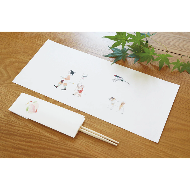 Folktale Kaishiki paper (Momotaro) Set of 5 pieces