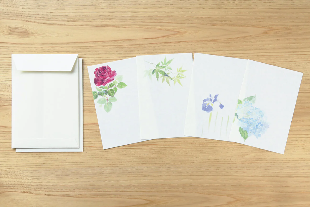Washi Paper Letter Set (Early summer)  15 sheets and 4 envelopes