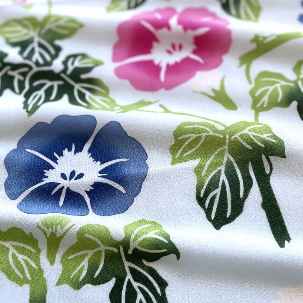 Tenugui Hand Towel (Morning glory) – Chidori Japan