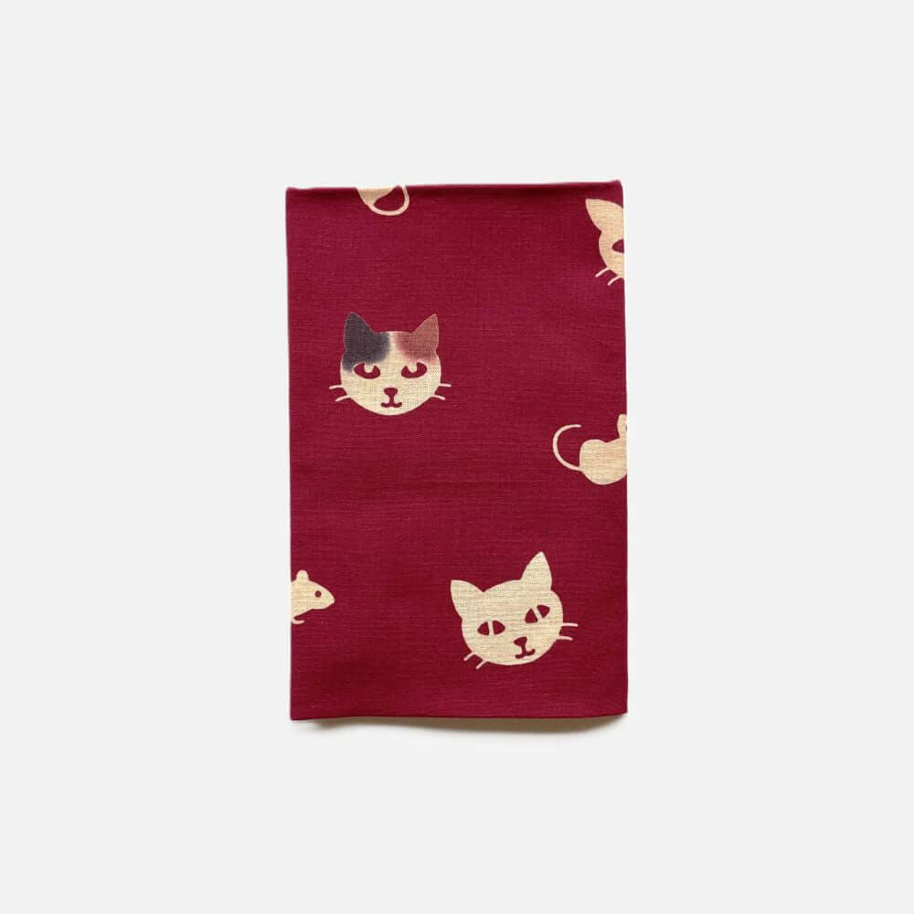 Tenugui (Cat and Mouse).