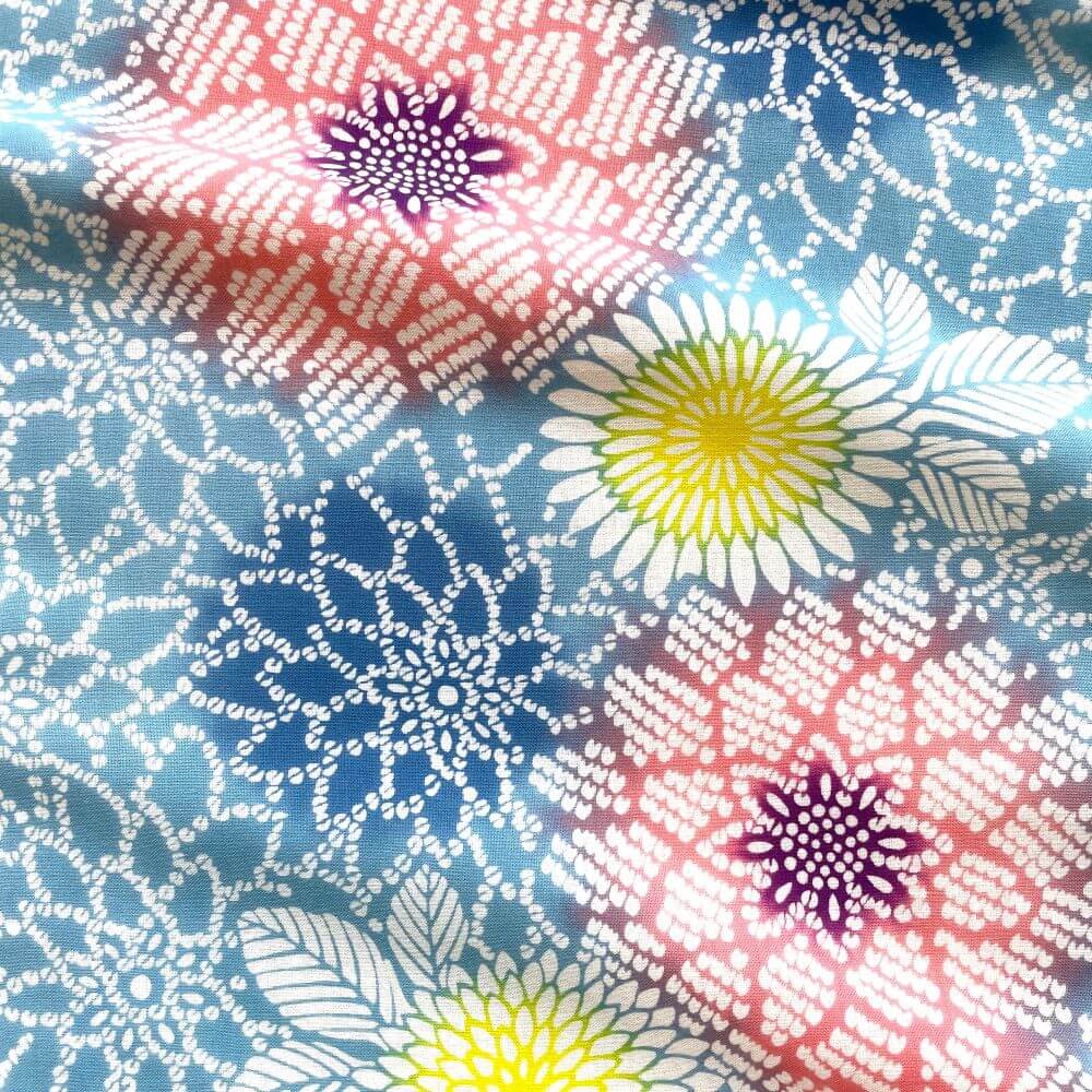 Tenugui (Hana-kanoko).