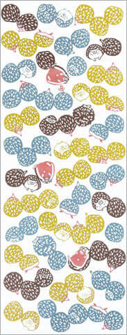Tenugui (Hedgehogs)