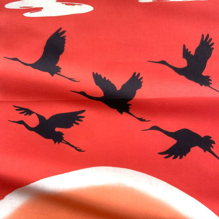 Tenugui (Hinode-tsuru)