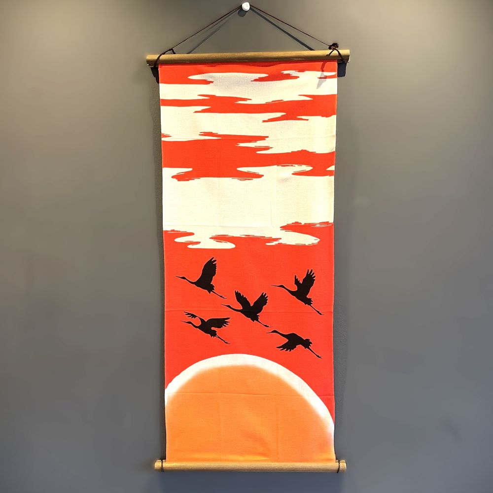 Tenugui (Hinode-tsuru)