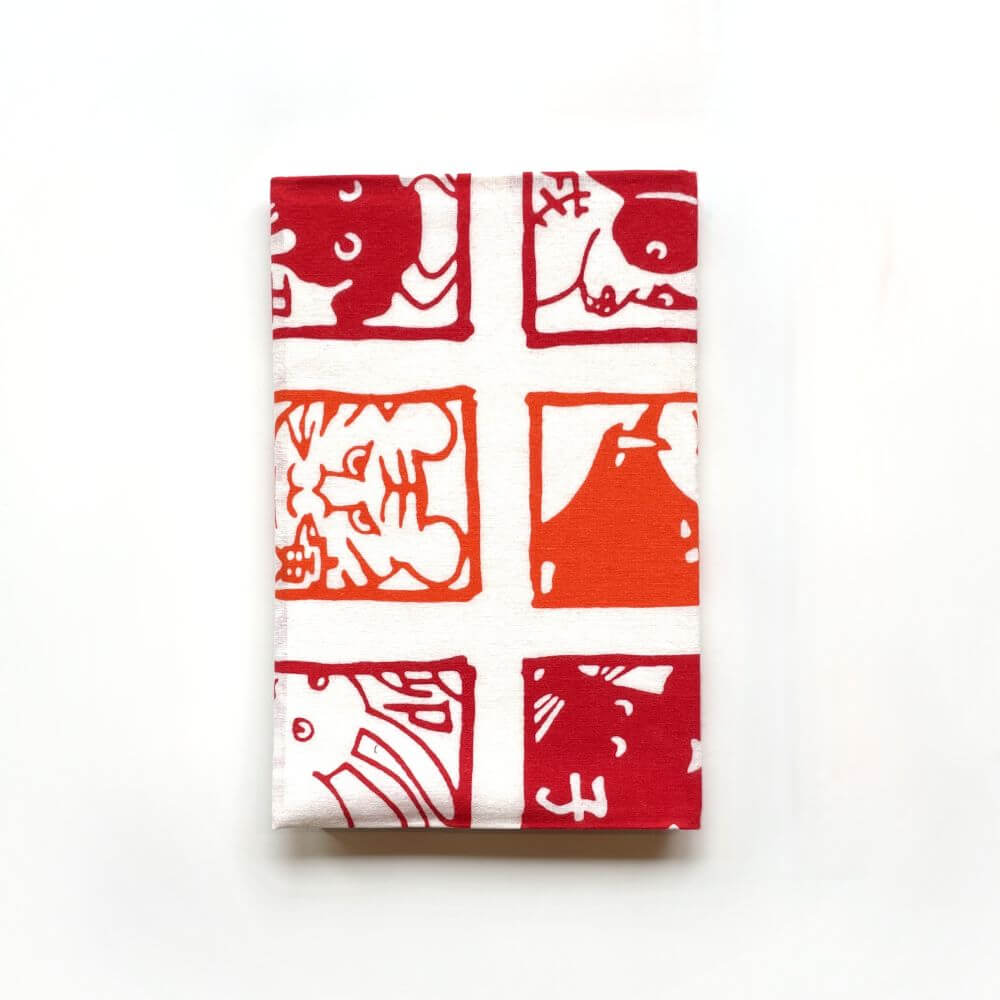 Tenugui (Twelve Zodiac Animals)