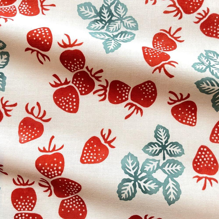 Tenugui (Strawberries)
