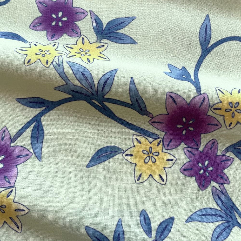 Tenugui (Clematis)