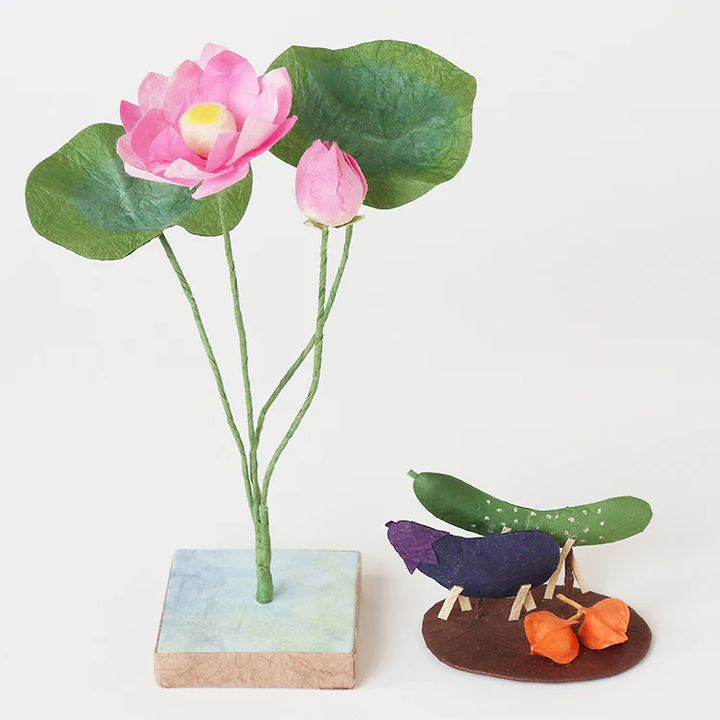 Miniature ornament (Lotus and Bon Decoration)